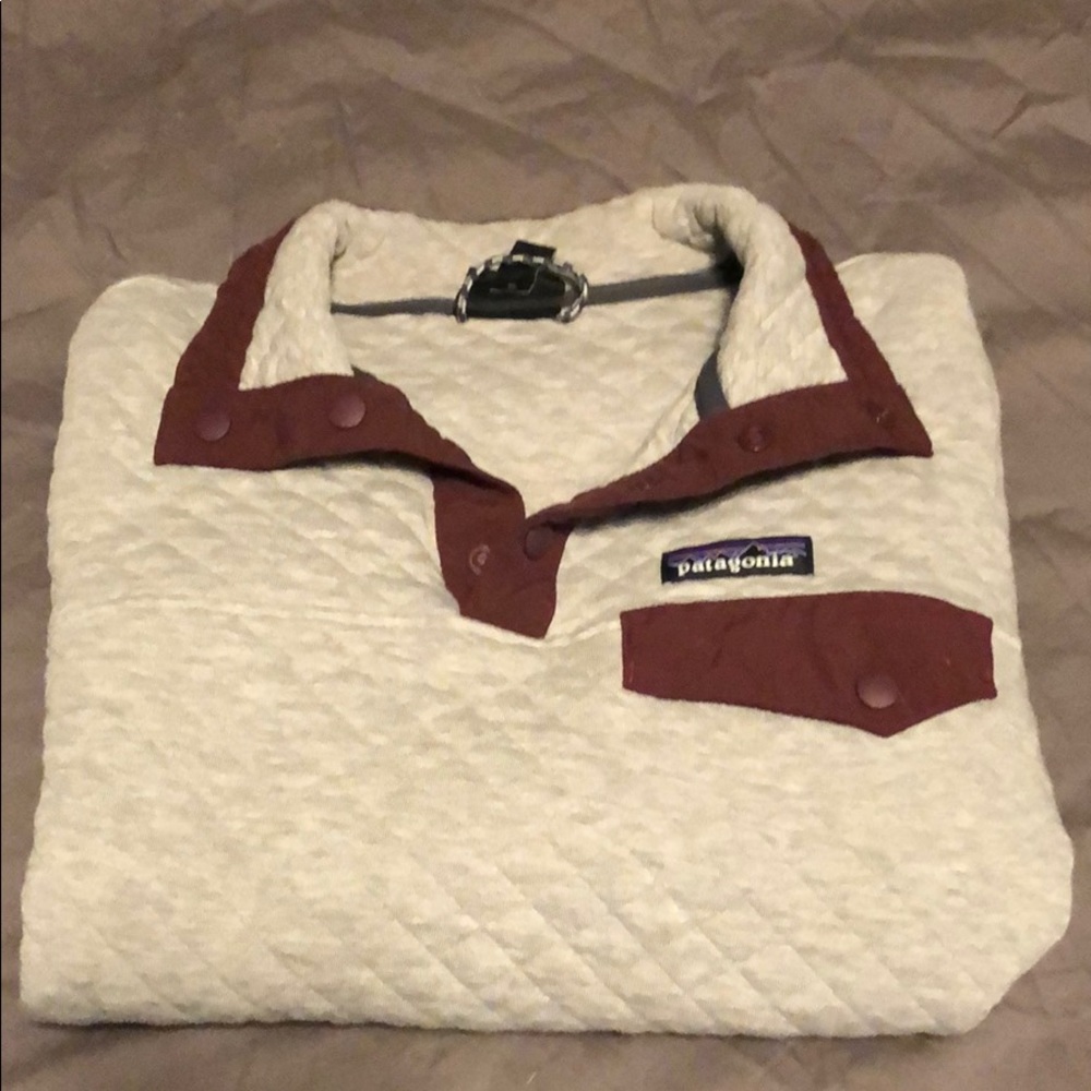 Patagonia quilted snap t